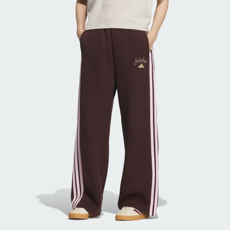 מכנסי LUNAR NEW YEAR סרוגים עם רגל רחבה