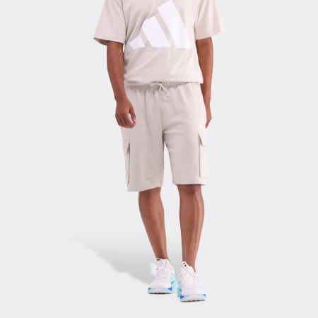 Essentials Feel Cozy French Terry Cargo Shorts