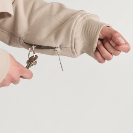 Bluză de alergare cu guler rotund adi365 hk