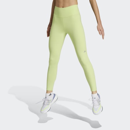 adidas Performance TECHFIT COLORBLOCK 7/8 - Leggings - silver green/green 