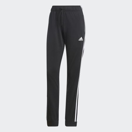 Essentials Warm-Up Slim Tapered 3-Stripes Track Pants