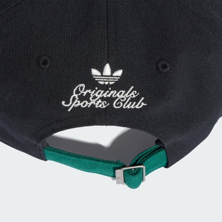 Accessories - Originals Sports Club Flatbrim Hat - Black