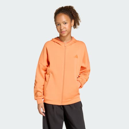 جاكيت بقبعة FUTURE ICONS 3 STRIPES FULL ZIP