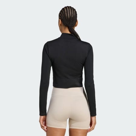 Workout Essentials Full-Zip Knit Jacket
