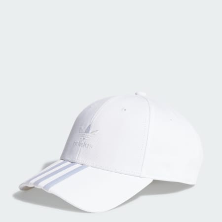 Casquette Logo Adidas : Noir Et Blanc