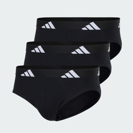 Set de 3 perechi de chiloți din bumbac Active Flex