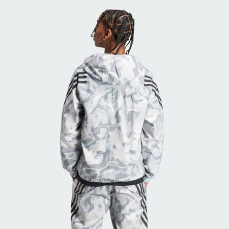 Future Icons Allover Print Full-Zip Hoodie