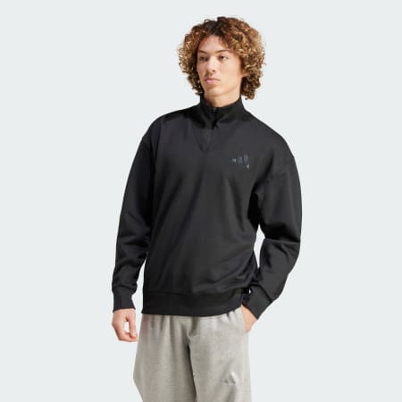 ALL SZN Fleece Quarter-Zip Crew Sweatshirt