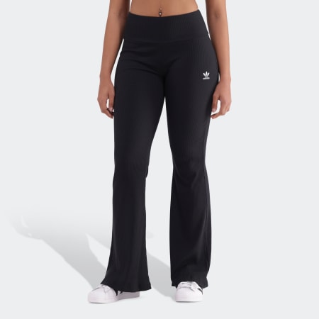 Essentials Rib Flared Leggings