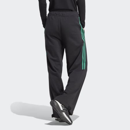 adidas, Pants & Jumpsuits, Adidas Buttersoft Striped Black Leggings With  Side Pocket Xl