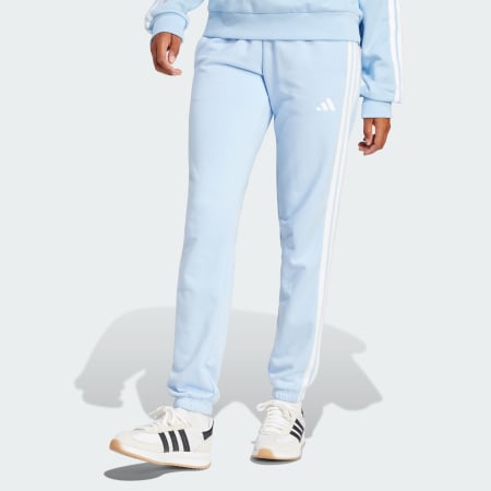 Essentials 3-Stripes French Terry Cuffed Pants