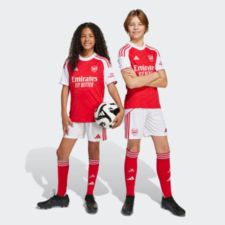 Arsenal 25/26 Home Shorts Kids