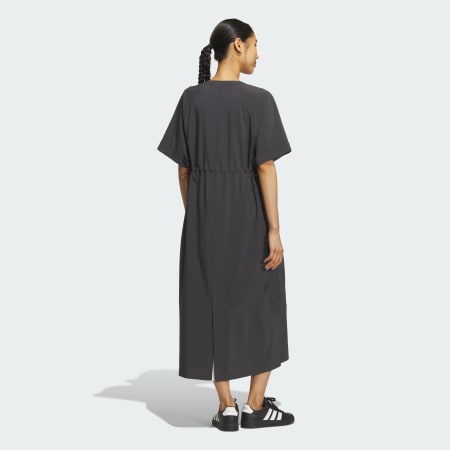 SOFTLUX STRETCH WOVEN LOOSE FIT DRESS