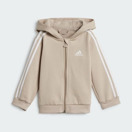 Essentials Full-Zip Hooded Jogger Set