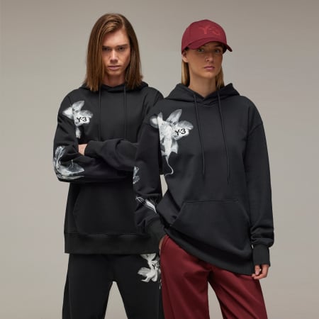 Y-3 Graphic French Terry Hoodie