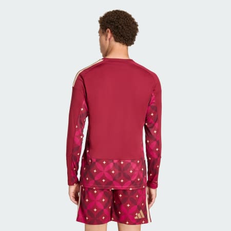 Tricou cu m&acirc;necă lungă pentru portar Italia 26 pentru meciuri pe teren propriu