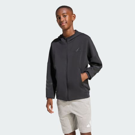 VESTE &Agrave; CAPUCHE ZIP INT&Eacute;GRAL 3 BANDES FUTURE ICONS