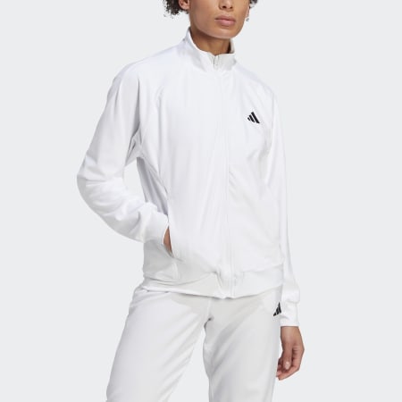 Adidas white outlet jacket men