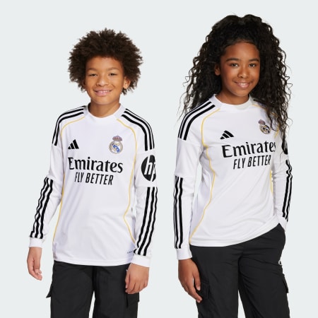 Dječji dres dugih rukava Real Madrid 25/26 Home