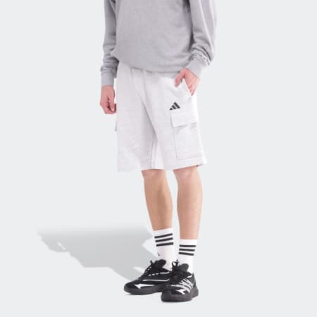Essentials Feel Cozy Fleece Cargo Shorts