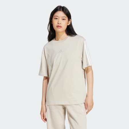 Essentials 3-Stripes Boyfriend Tee
