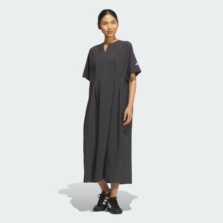 SOFTLUX STRETCH WOVEN LOOSE FIT DRESS