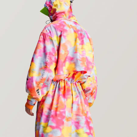 Parka lungă cu imprimeu adidas by Stella McCartney