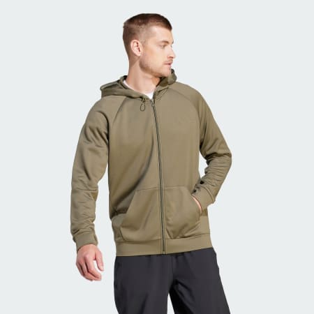 Game and Go Small Logo Training Full-Zip Hoodie