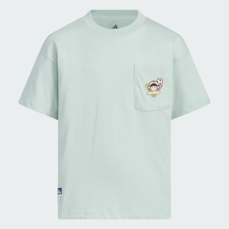青少年短袖圖案 T 裇