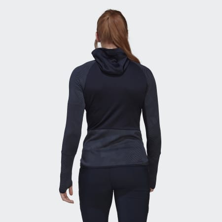 جاكيت Terrex Tech Flooce Hooded Hiking Fleece