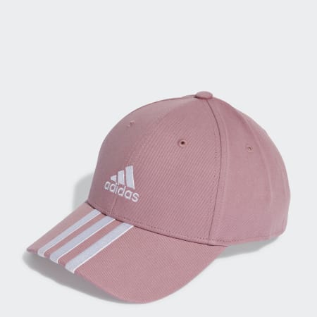 3-Stripes Cotton Twill Baseball Cap