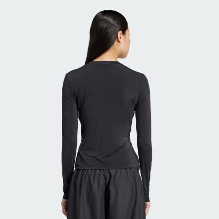 Adicolor Sheer 3-Stripes Long Sleeve Tee