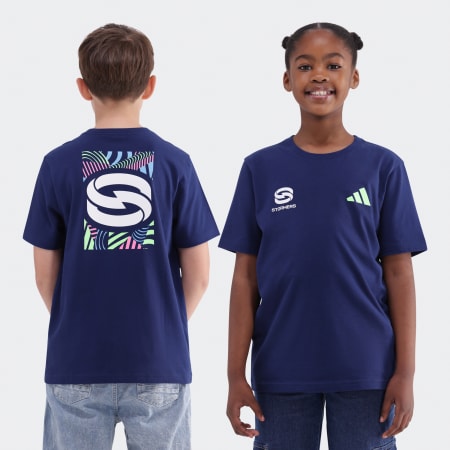 DHL Stormers Junior Graphic Tee Dark Blue