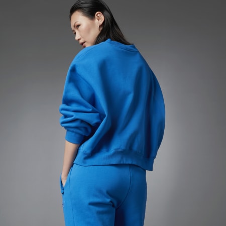 Blue Version Batwing Crew Sweatshirt