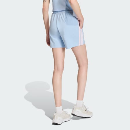 Pantaloni scurți Essentials din bumbac, cu 3 dungi