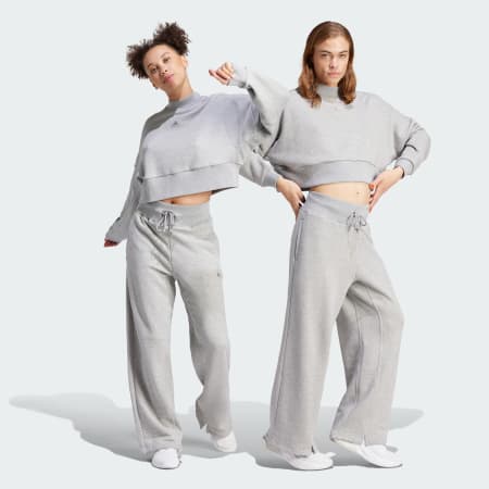 بنطال Lounge French Terry Straight Leg