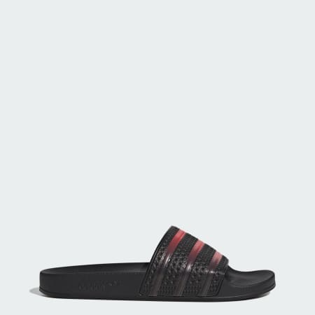 Mens black adidas slides online