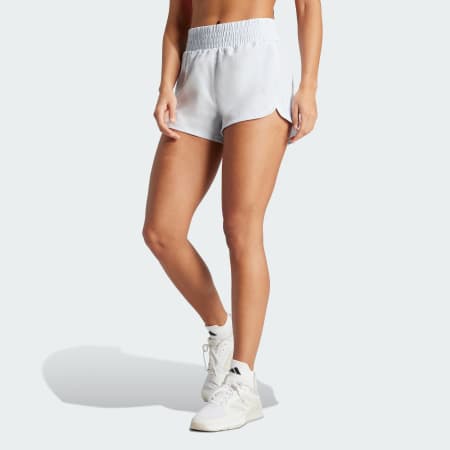 Pacer Training 3-Stripes Woven High-Rise Shorts