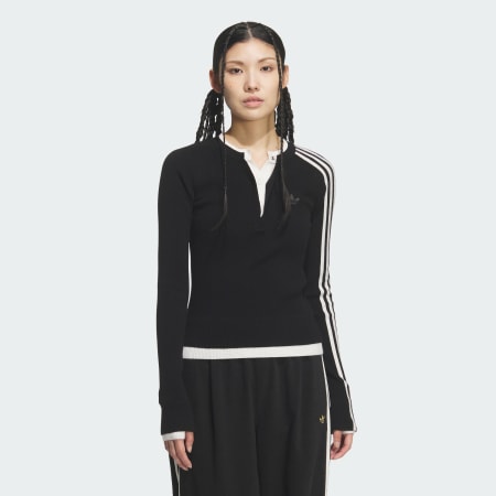 PREMIUM 3S BUTTON CREW Sweatshirt