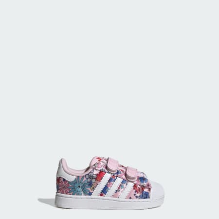 ADIDAS LIBERTY LONDON SUPERSTAR II COMFORT CLOSURE SHOES