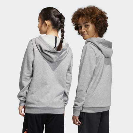 Essentials Two-Colored Big Logo Cotton Hoodie