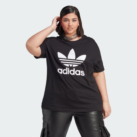 Adicolor Classics Trefoil Tee (Plus Size)