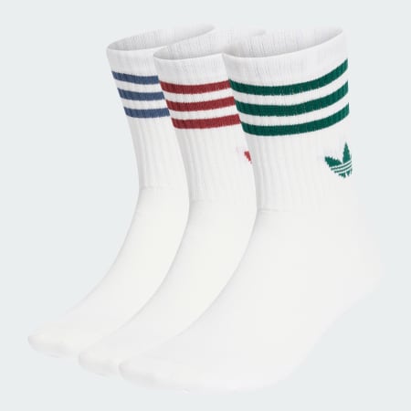 Čarape srednje visine 3-Stripes, 3 para