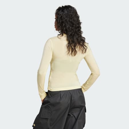 Adicolor Sheer 3-Stripes Long Sleeve Tee