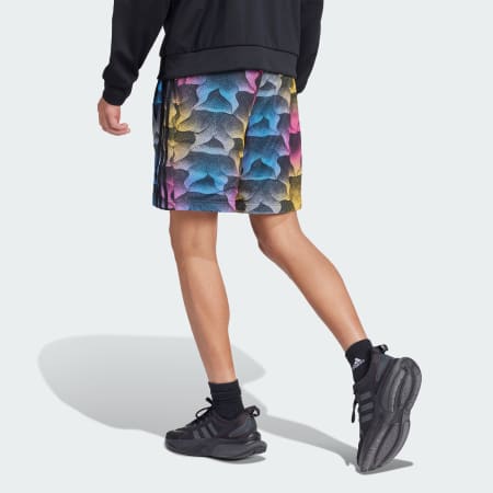 Tiro Allover Print Mesh Shorts