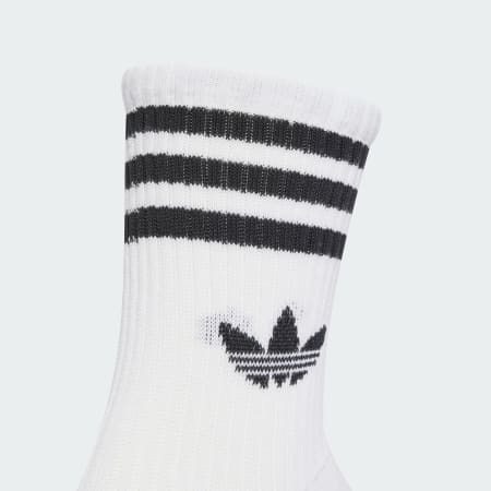 Set de 6 perechi de șosete cu 3 dungi, pe gambă