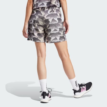 Tiro Print Mesh Summer Shorts