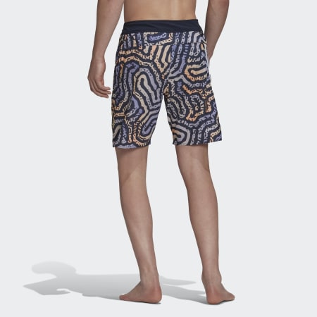 Classic-Length Colour Maze Tech Board Shorts