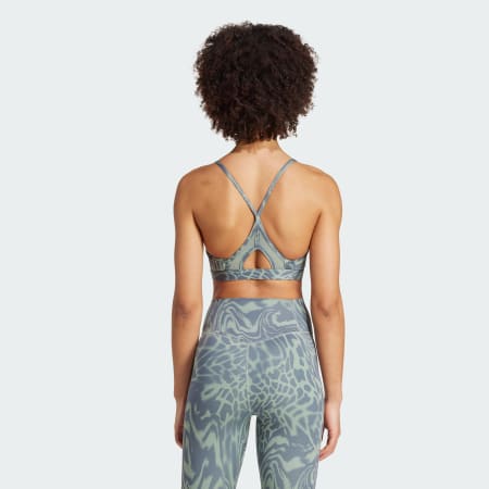 Aeroreact Training Light Support 3-Stripes Bra