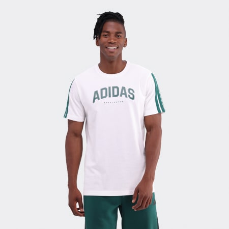 Codes Collegiate Linear Graphic Tee